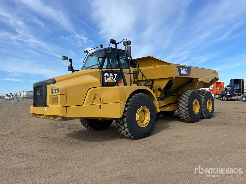 2015 CAT 745C Articulated Dump Truck