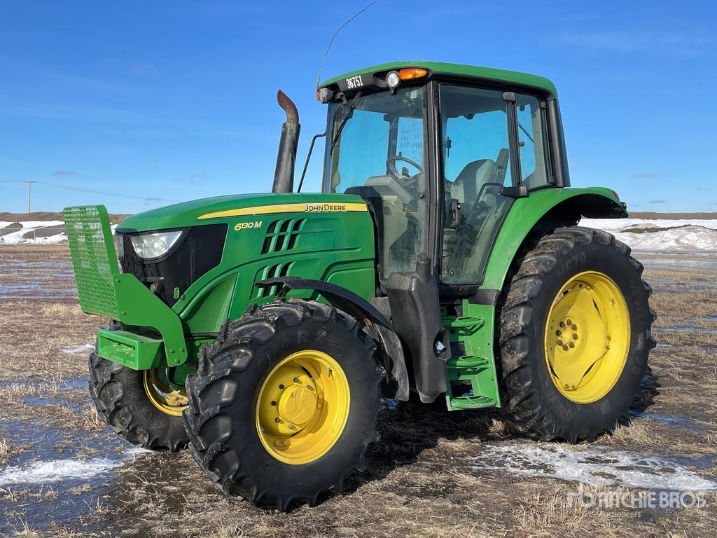 2017 John Deere 6130M 4WD Tractor