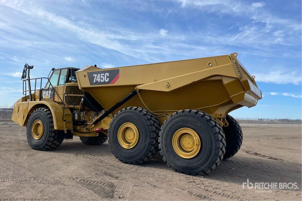 2015 CAT 745C Articulated Dump Truck