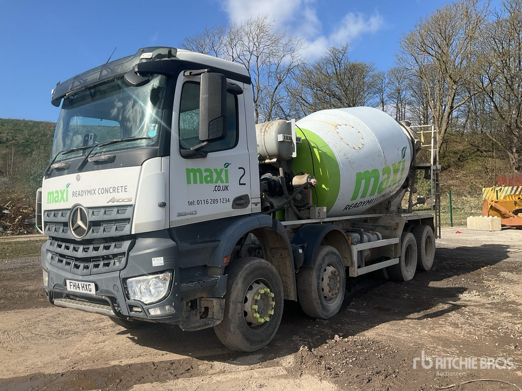 2014 Mercedes-Benz Arocs 8x4 Twin-Steer Mixer Truck