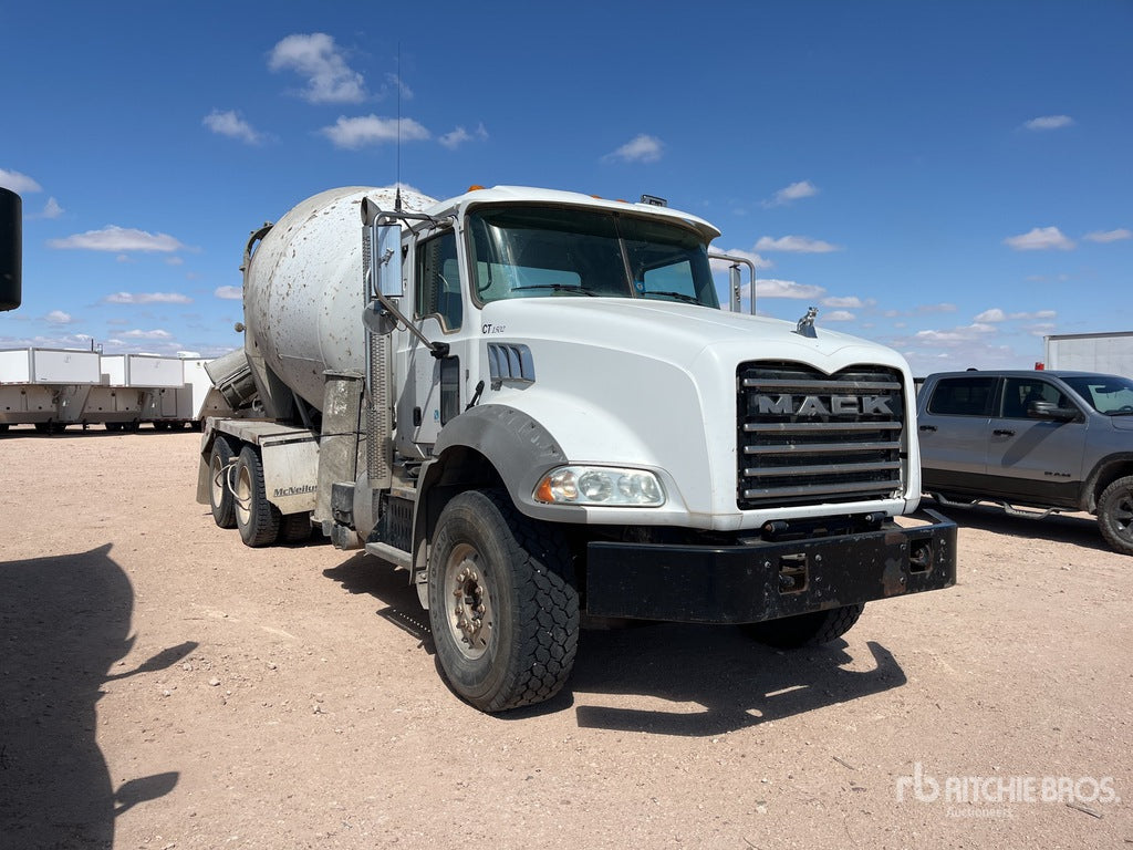 2016 Mack GU813 6x4 Mixer Truck