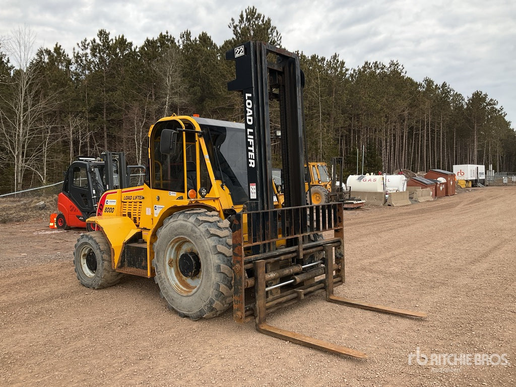 2016 Loadlifter 2422-8D 8000 lb Rough Terrain Forklift