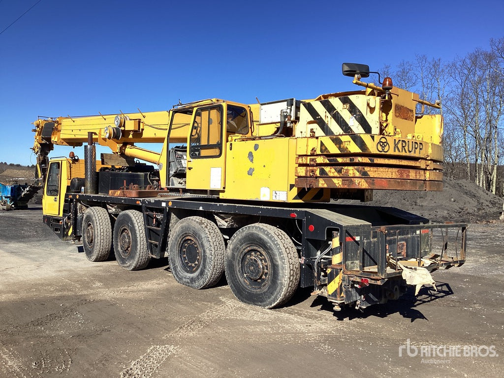 1999 Krupp KMK4070 80 ton 8x6 All Terrain Crane