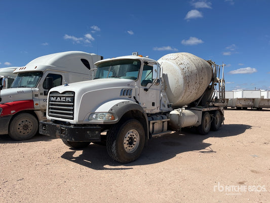 2016 Mack GU813 6x4 Mixer Truck