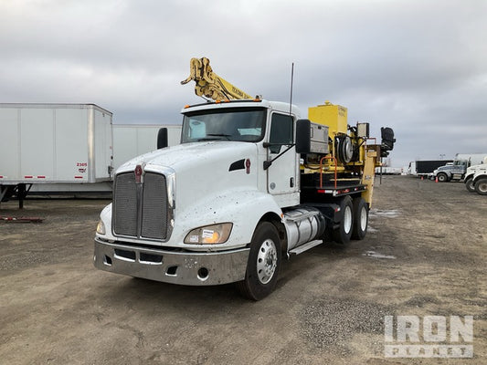 2009 Terex 330 on 2012 Kenworth T660 6x2 Drill Truck