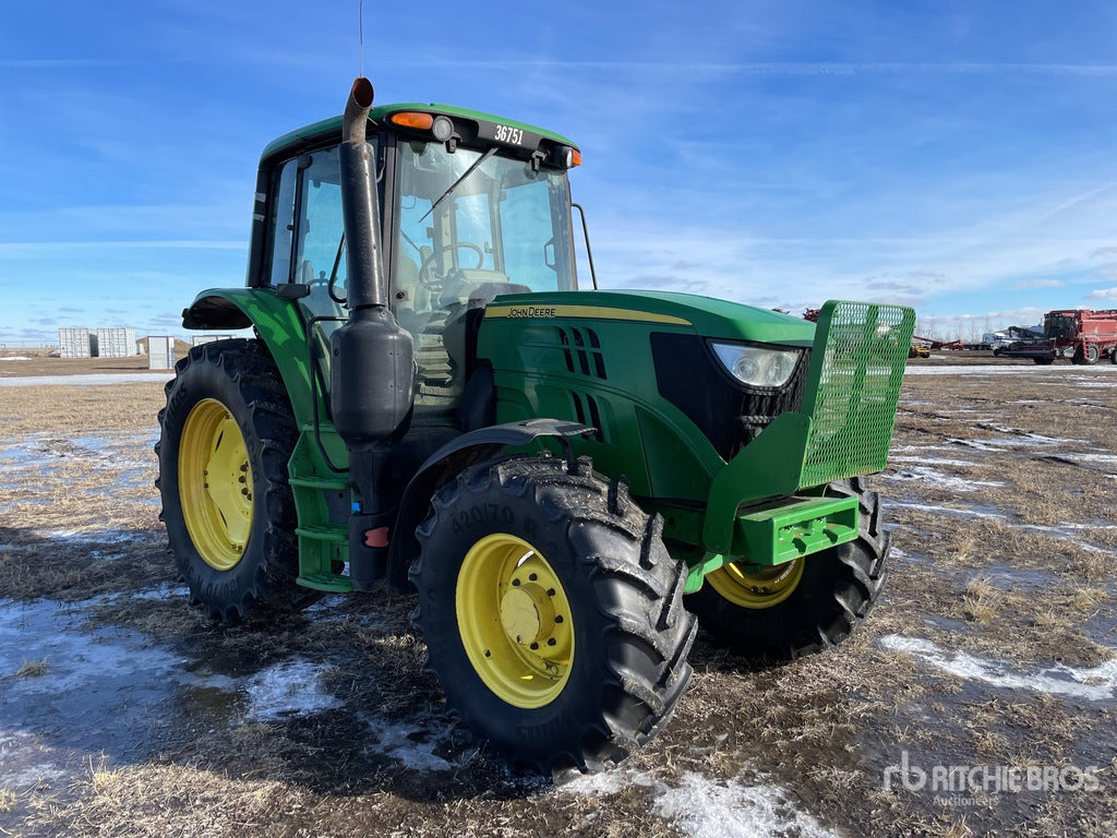 2017 John Deere 6130M 4WD Tractor