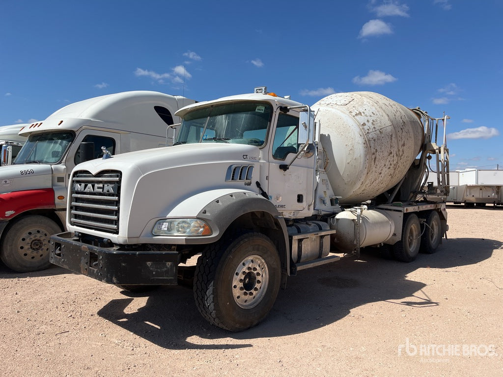 2016 Mack GU813 6x4 Mixer Truck