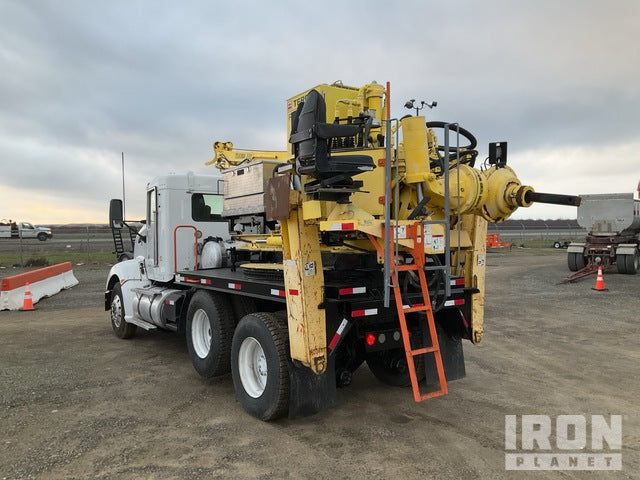 2009 Terex 330 on 2012 Kenworth T660 6x2 Drill Truck