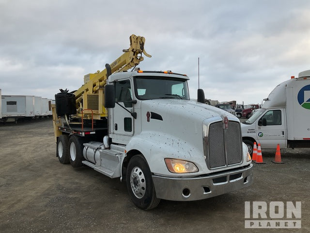 2009 Terex 330 on 2012 Kenworth T660 6x2 Drill Truck