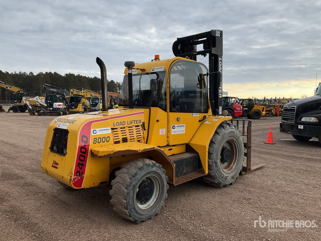 2016 Loadlifter 2422-8D 8000 lb Rough Terrain Forklift