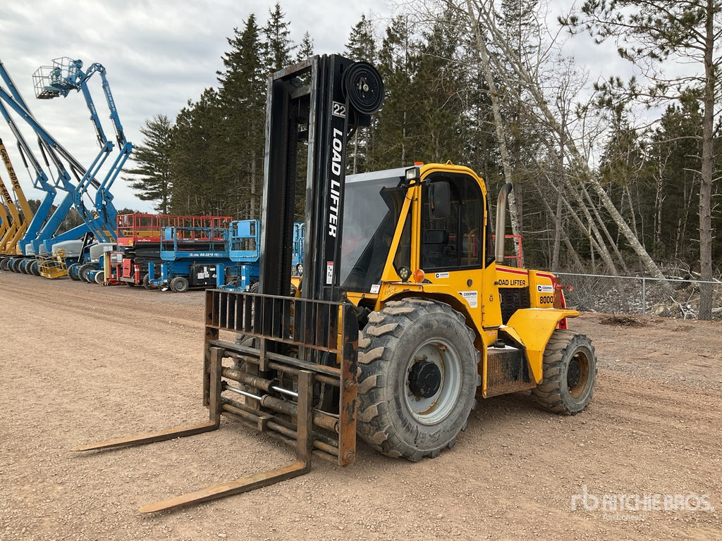 2016 Loadlifter 2422-8D 8000 lb Rough Terrain Forklift