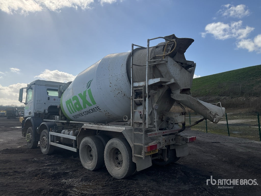 2014 Mercedes-Benz Arocs 8x4 Twin-Steer Mixer Truck