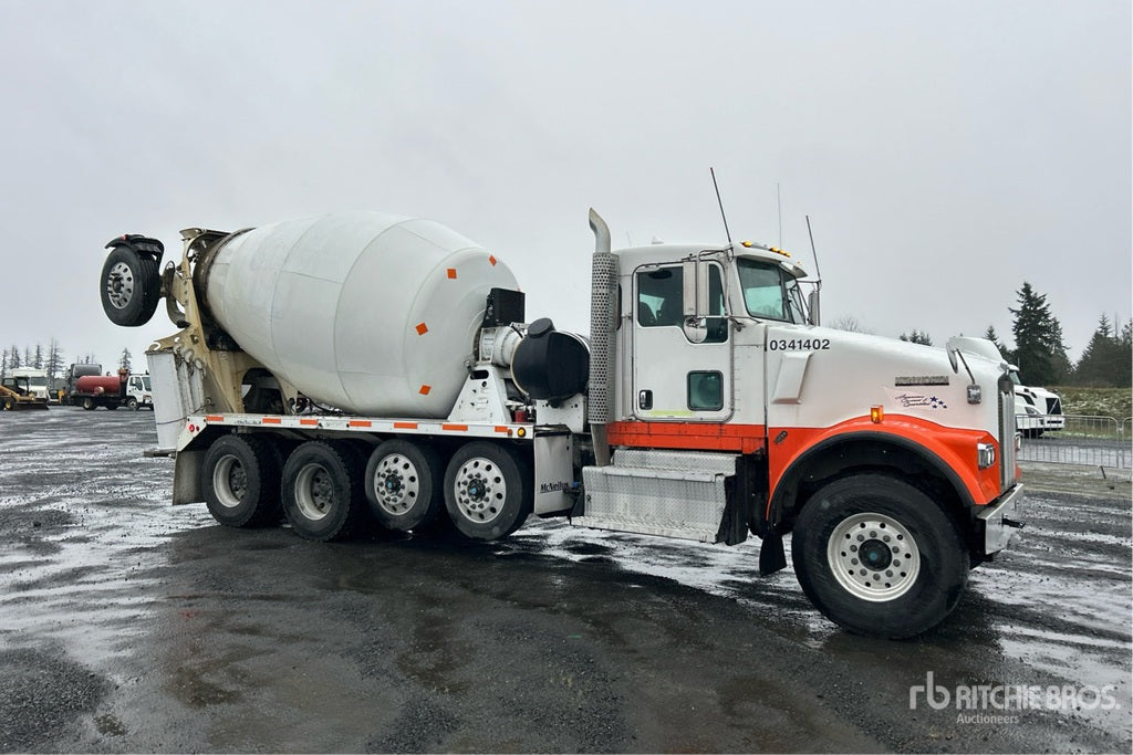 2014 Kenworth WS900B 12x4 Mixer Truck